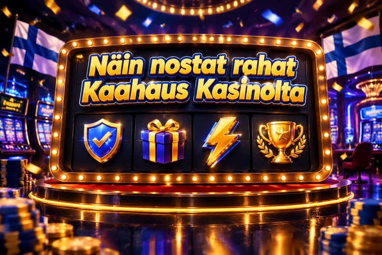 Näin nostat rahat Kaahaus Kasinolta