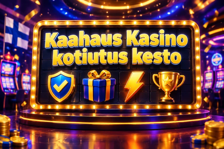 Kaahaus Kasino kotiutus kesto