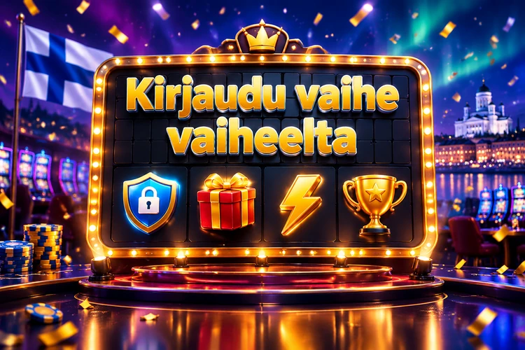 Kirjaudu vaihe vaiheelta